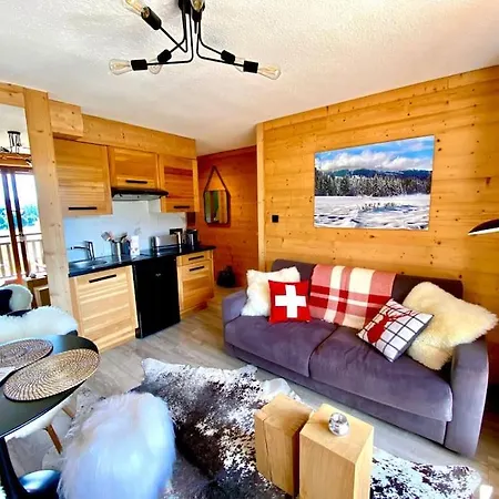 Apartment T2 De Charme A Vue Panoramique Megeve